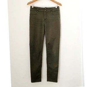 Altered olive green pants. Size medium